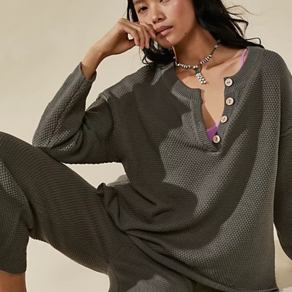 NWOT Free People Hailee Sweater Set